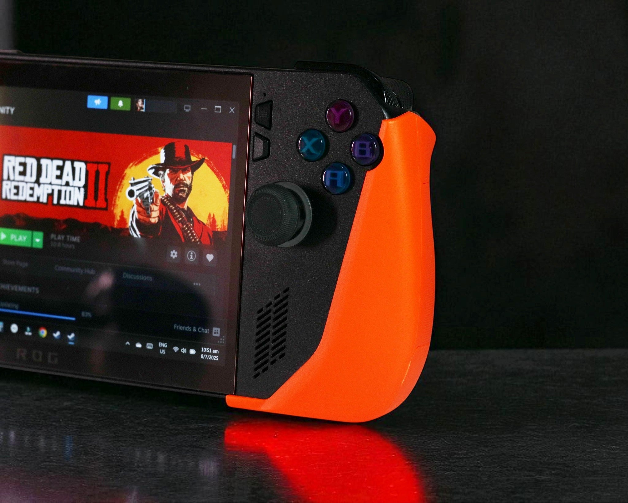 Ergonomic Comfort Grips & Convertible Protective Case for ASUS ROG ALLY X