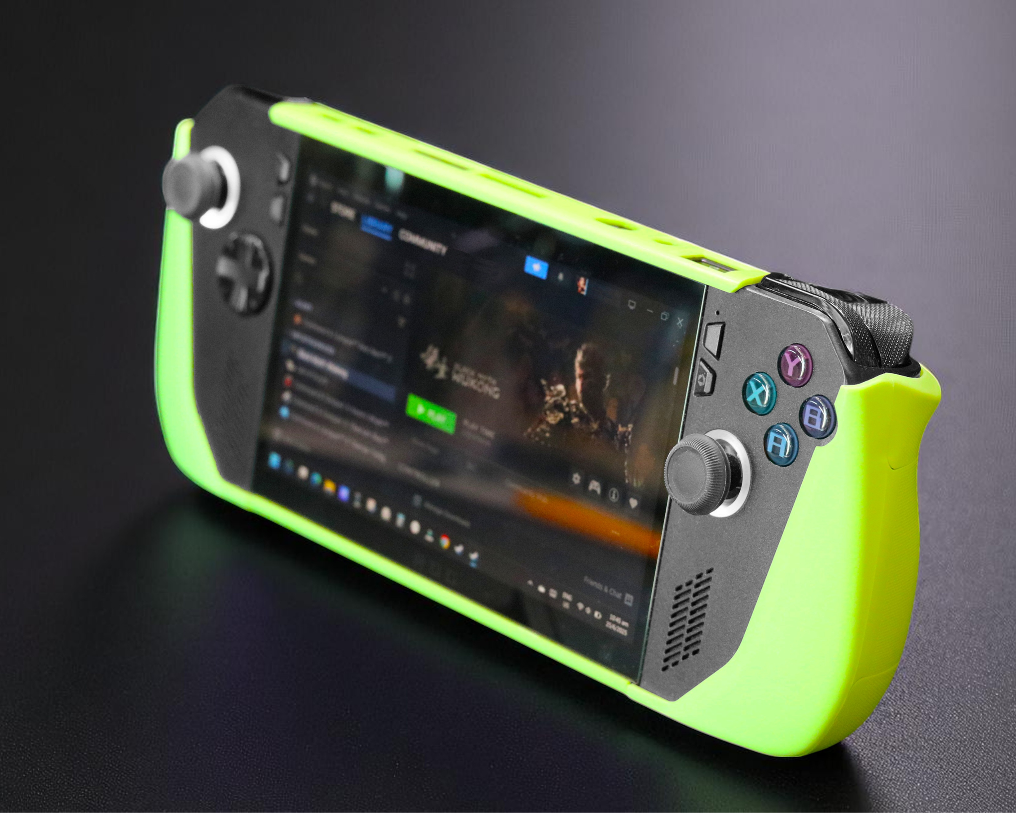 Ergonomic_Comfort_Grips_Convertible_Protective_Case_for_ASUS_ROG_ALLY_X_front_case_protection