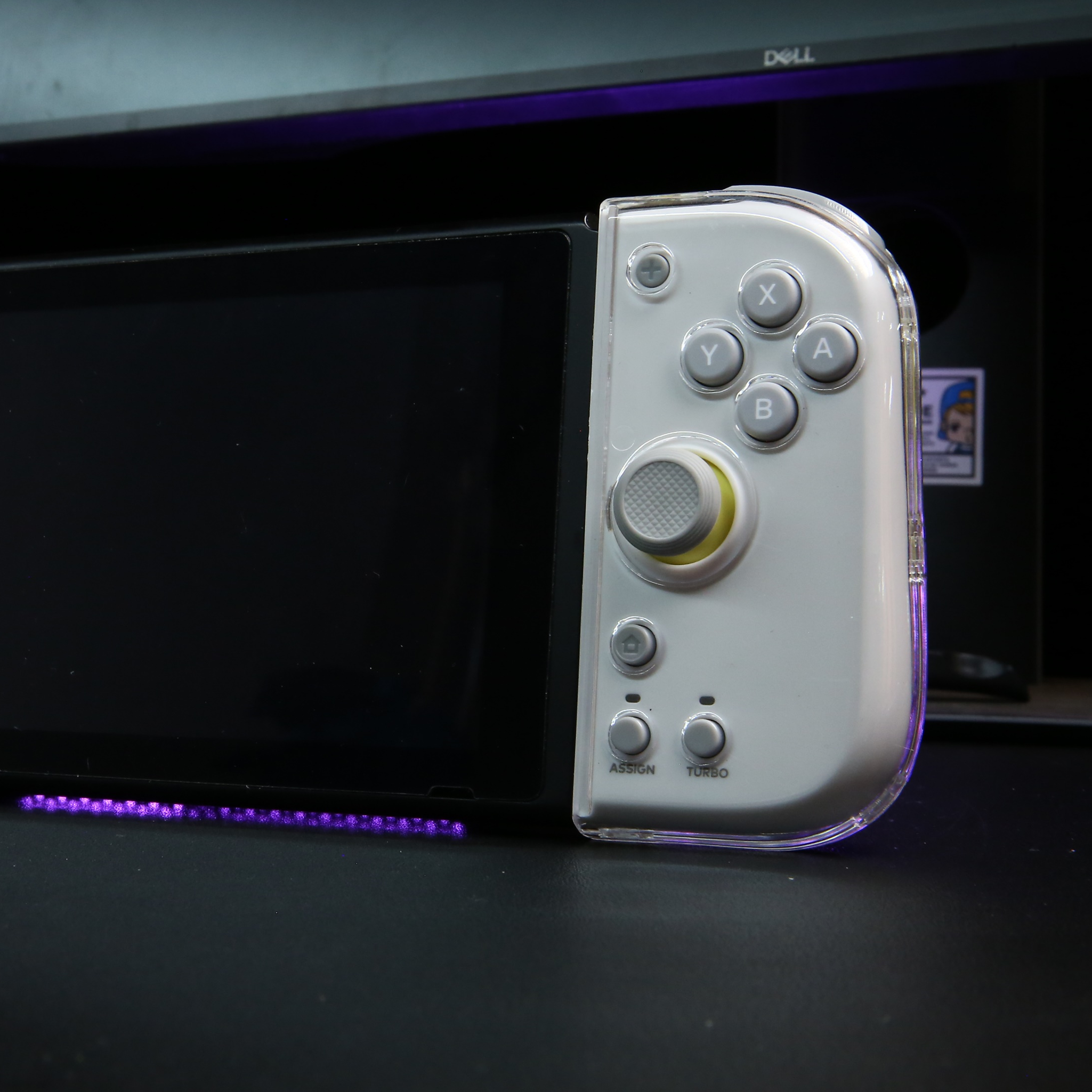 HORI Nintendo Switch Split Pad Compact: Clear Protective Shell