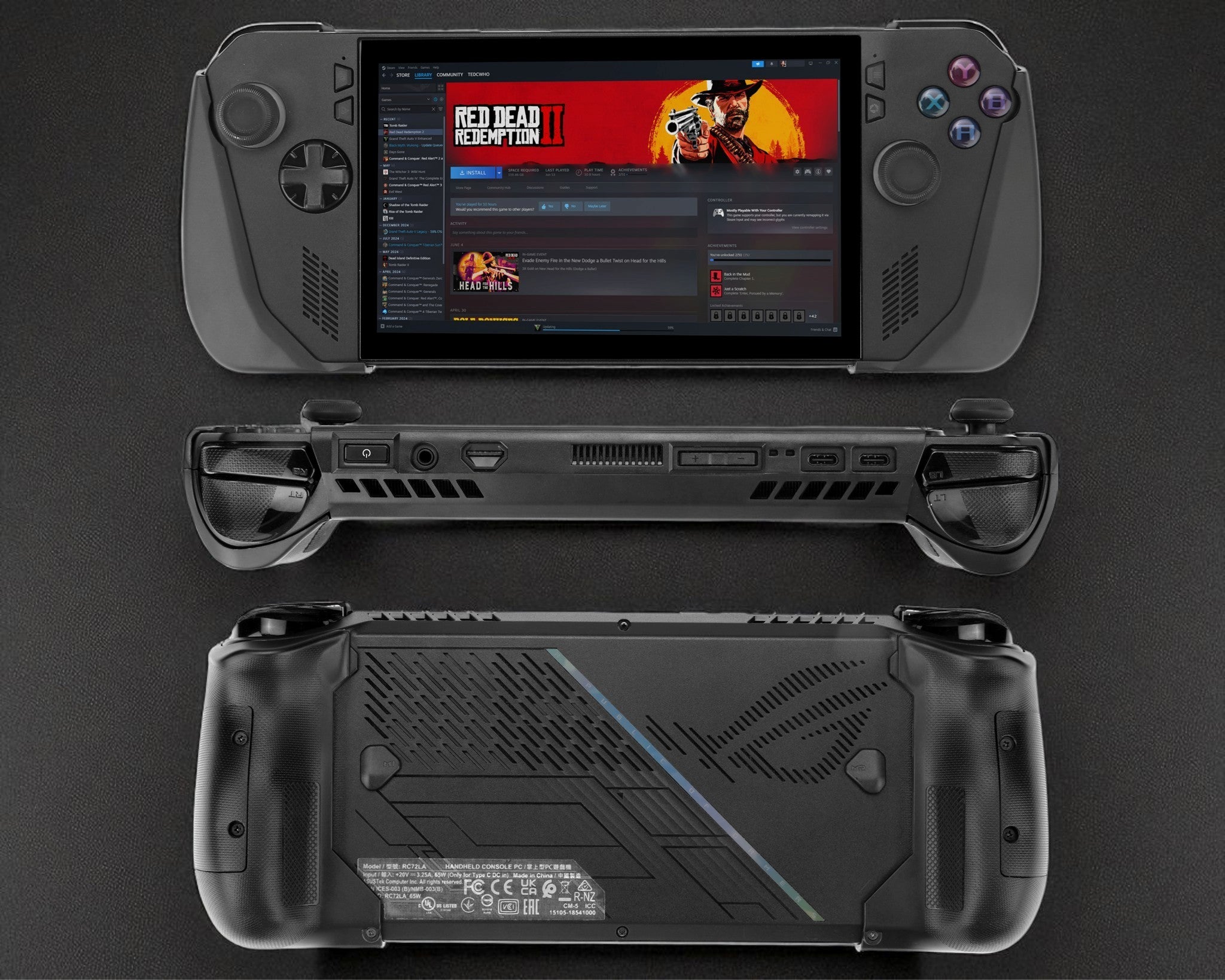 SlideErgonomic_Comfort_Grips_Convertible_Protective_Case_for_ASUS_ROG_ALLY_X