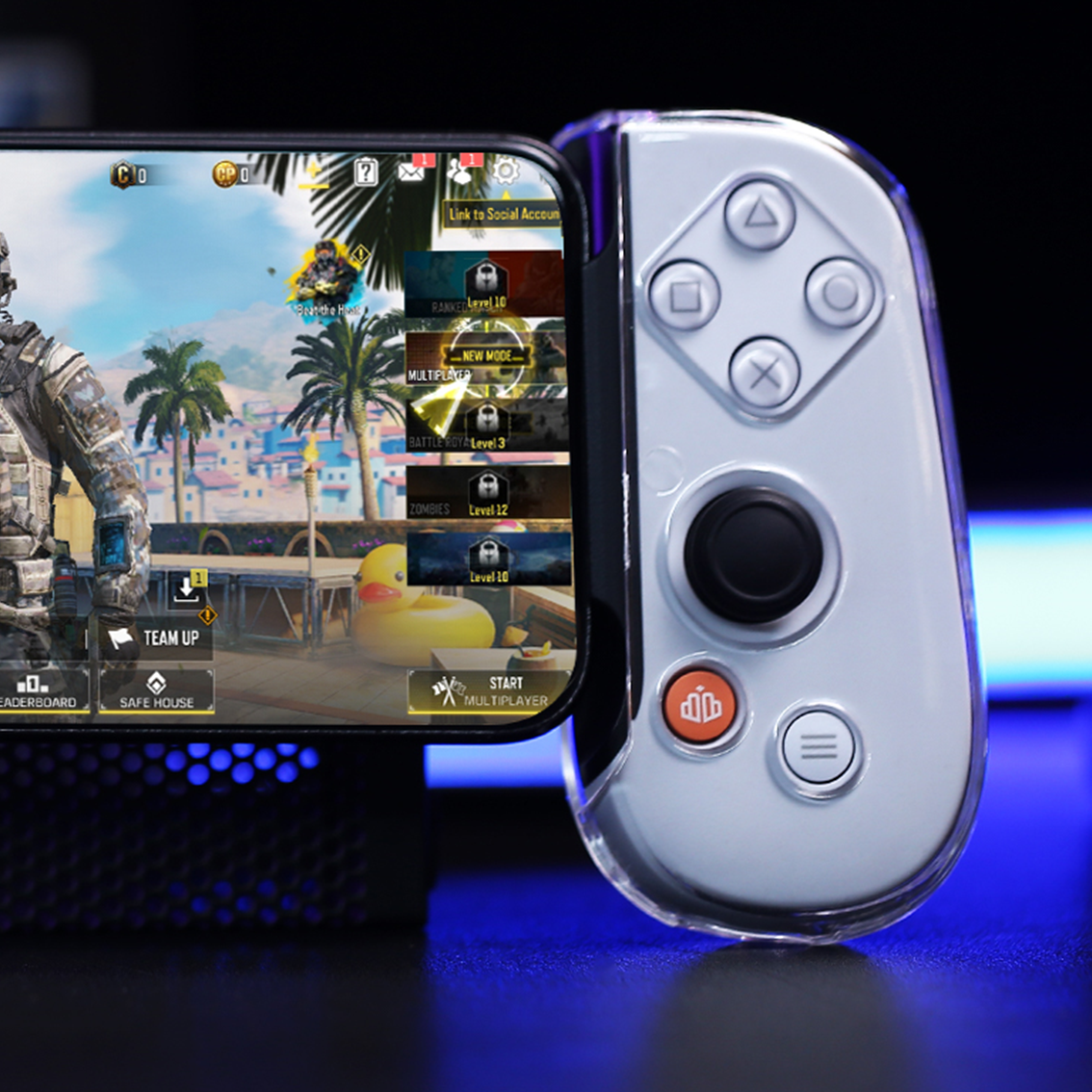 Hard Clear Protective Shell for the Backbone One Gaming Controller ...