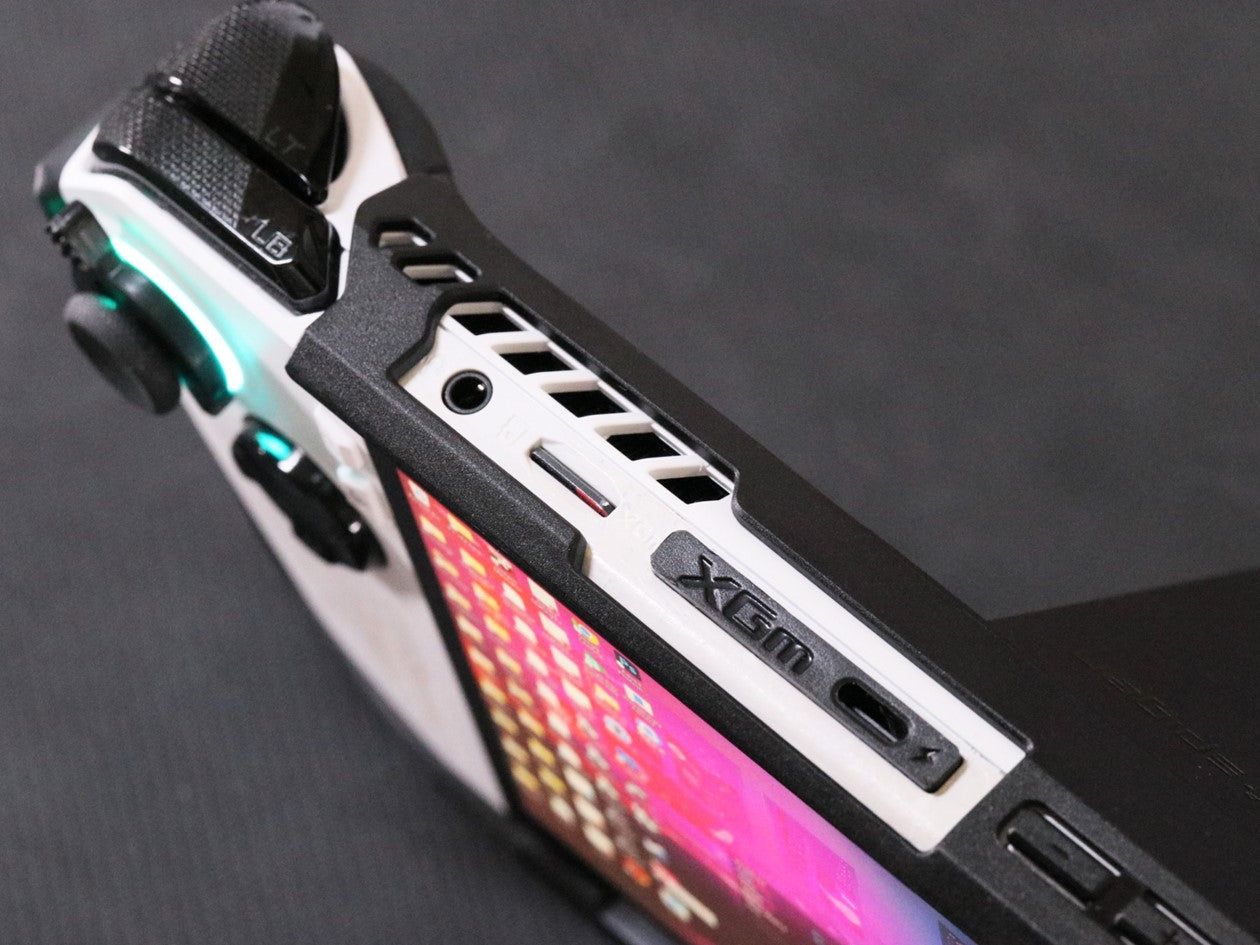 XG Mobile Port Dust Cover/ Joycon Protection Clips &  Low Profile M1 & M2 Buttons: ASUS ROG ALLY Z1 Extreme