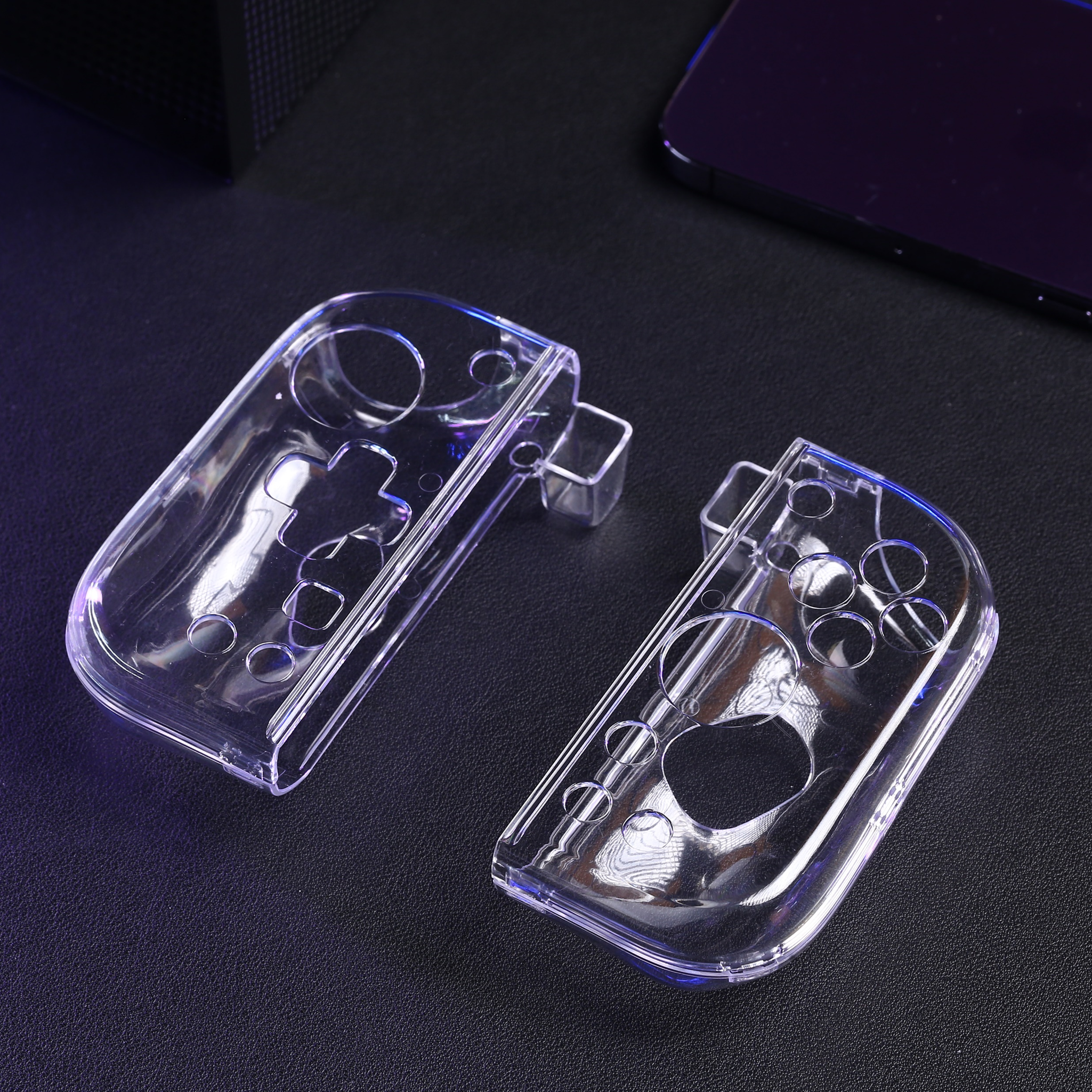 HORI Nintendo Switch Split Pad Compact Clear Protective Shell