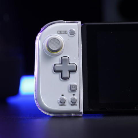 HORI Nintendo Switch Split Pad Compact: Clear Protective Shell