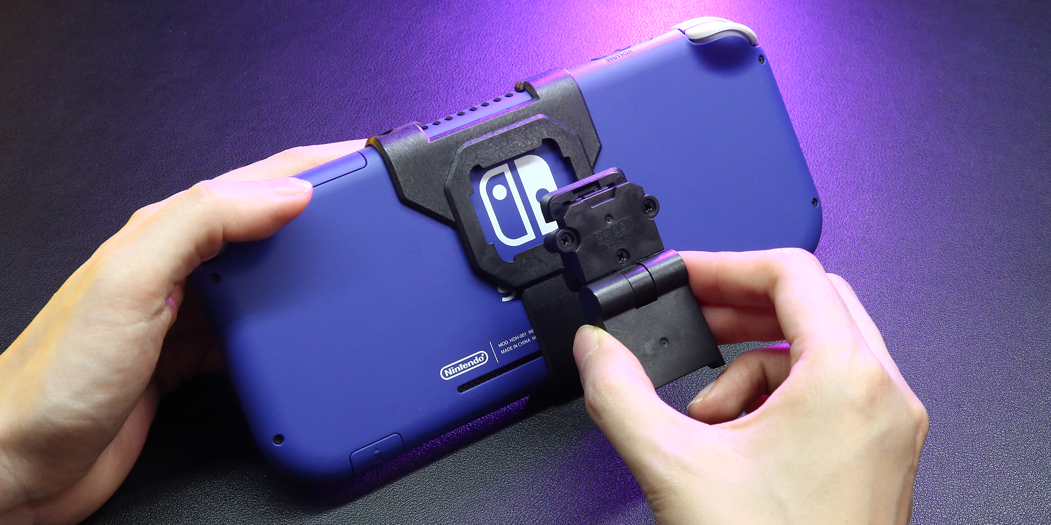 Nintendo Switch Lite - Bracket & Adjustable Kickstand Nintendo Switch Lite - Bracket & Adjustable Kickstand