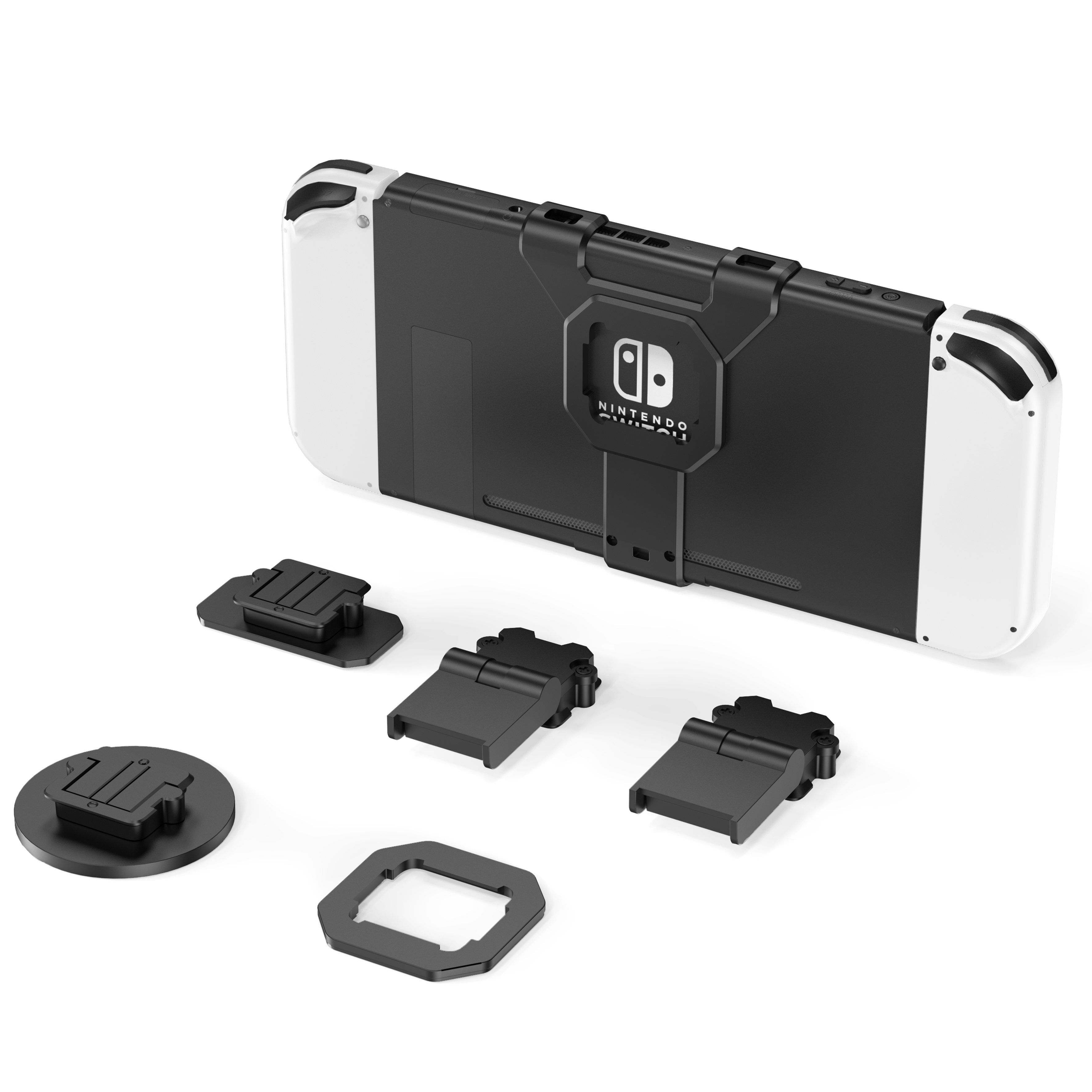 Nintendo switch lite （Brack） Full Bracket Attachment Bundle: Nintendo Switch/ OLED – Breed