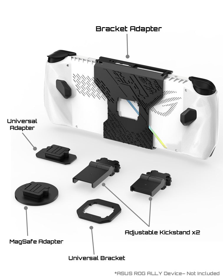 Full Bracket Attachment Bundle: ASUS ROG Ally Z1 Extreme – Breed
